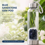 Blue Sandstone Gem Pod Vattenflaska 💧