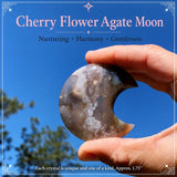 Red Jaspis Crescent Moonstones