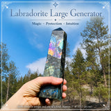Grand générateur de labradorite