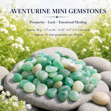 Aventurine Mini gimsteinar (50 grömm / 1,7 oz. lot)