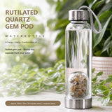Rutilated Quartz Gem Pod Vattenflaska 💧