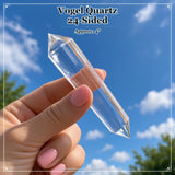 Vogel Cut Quartz Crystal (Energy Healing Wand)