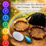 Solar Plexus Chakra Mala Bracelet Set🌈
