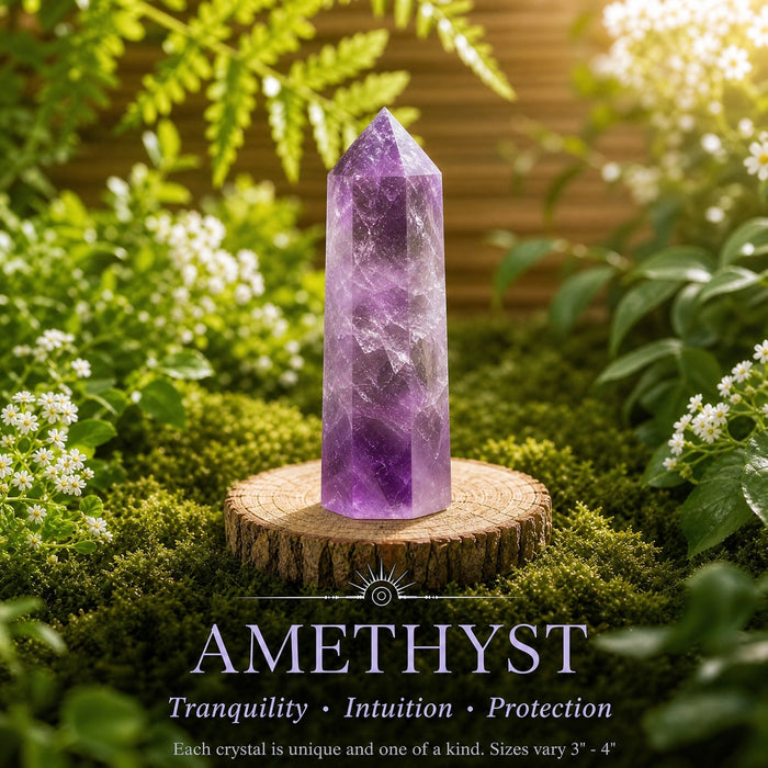 Purple amethyst generator point