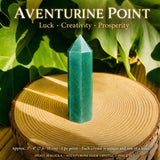 Aventurine Luck Crystal 7-delt sett