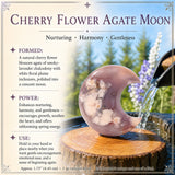 Red Jaspis Crescent Moonstones