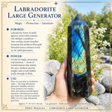 Grand générateur de labradorite