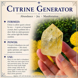 Citrine Generator (stutt og þykkt)