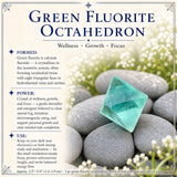 Green Fluorite Octahedron
