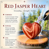 Red Jaspis Crescent Moonstones