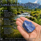 Lapis Lazuli Grov Natursten
