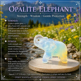 Crystal Animal Spirit Totems: Opalite Elephant