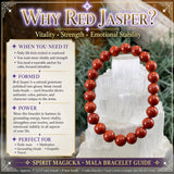 Ground & Protect 3-PC Crystal Mala armbandsset