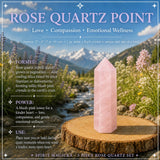 3 Piece Rose Quartz Set