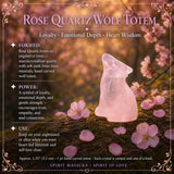 Spirit of Love – Rose Quartz Crystal Totem Set