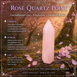 Spirit of Love – Rose Quartz Crystal Totem Set
