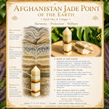 Conjunto de Equilíbrio de Jade do Afeganistão e Abundância de Citrino