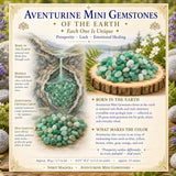 Aventurine Mini gimsteinar (50 grömm / 1,7 oz. lot)