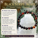 ♌ Leo - July 23rd - August 21st - Zodiac Astrology Crystal Bracelets Set