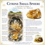 Citrinska mini krogla