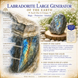 Grand générateur de labradorite