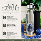 Lapis Lazuli Gem Pod Vattenflaska 💧