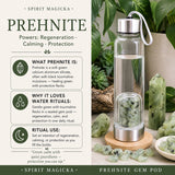 Prehnite Gem Pod Vattenflaska 💧