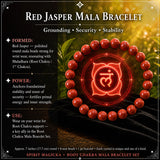 Root Chakra Mala Armband Set 🌈