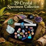 29 Crystal Super Sampler Kit + Velvet Carry Pouch