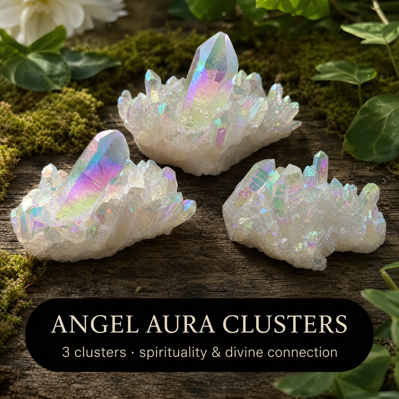 Three Angel Aura clusters — spirituality and divine connection