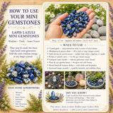 Lapis Lazuli Mini gimsteinar (50 grömm / 1,7 oz. Lot)