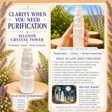 Selenite Crystal Tower