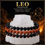 ♌ Leo - July 23rd - August 21st - Zodiac Astrology Crystal Bracelets Set