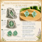 Aventurine Luck Crystal 7-delt sett