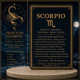 ♏ Scorpio - 23 oktober - 21 november - Zodiac Astrology Crystal Armband Set