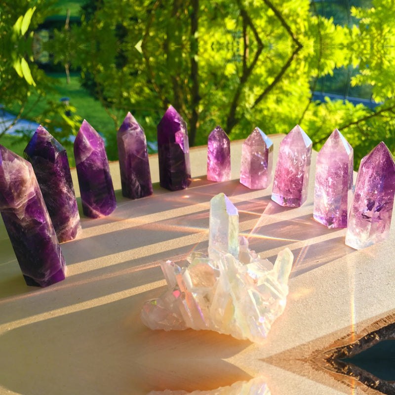 11-Piece Amethyst & Angel Set - collection