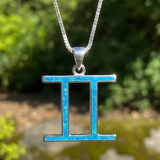 Κολιέ μενταγιόν Z ARRON DESIGN Serenity Moonstone από χάλκινο σύρμα