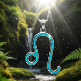 ♌ Leo Opal Zodiac Necklace– July 23 to August 22
