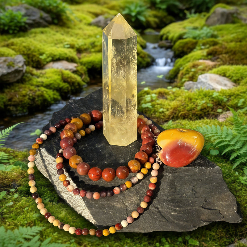 Citrine Stone of Abundance Set - 70% Off Flash Promo Sale