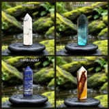 Ametist Sacred Geometri Faceted Crystal