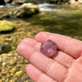 Amethyst Sacred Geometry Faceted Crystal