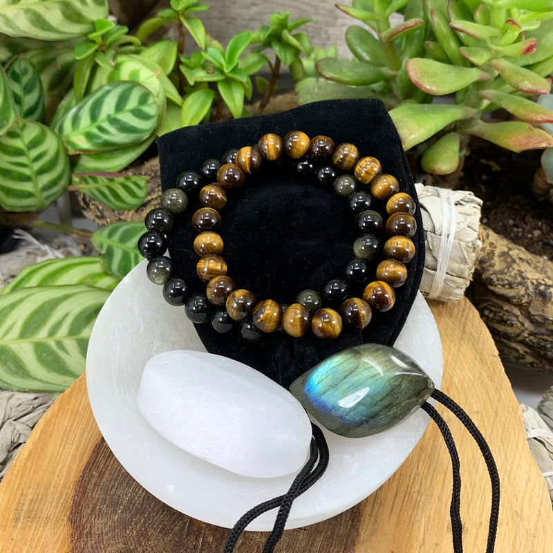 Sacral Chakra Mala armbandsset🌈