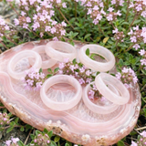 Ogrlica z obeskom iz bakrene žice Z ARRON DESIGN Serenity Moonstone