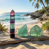 Z ARRON DESIGN Serenity Moonstone koppartråd hängande halsband