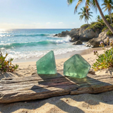 Z ARRON DESIGN Serenity Moonstone koppartråd hängande halsband