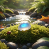 Ametist Sacred Geometri Faceted Crystal