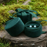 Κολιέ μενταγιόν Z ARRON DESIGN Serenity Moonstone από χάλκινο σύρμα