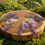 Z ARRON DESIGN Serenity Moonstone koppartråd hängande halsband