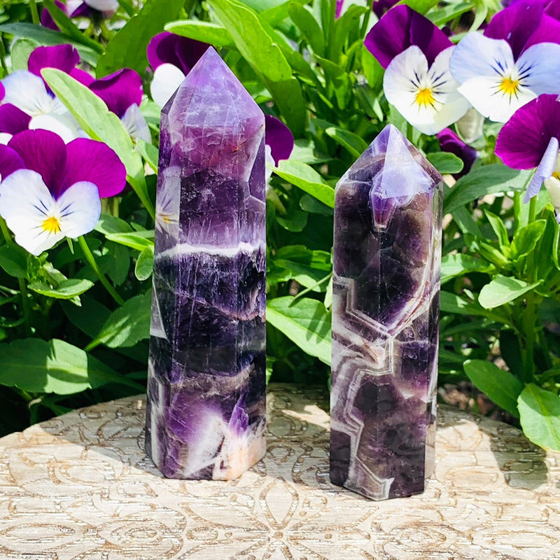 $5 Dream Amethyst Crystal - 1 Day Only PROMO - wand