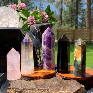 5-Piece Guardian Crystal Energy Protection Set